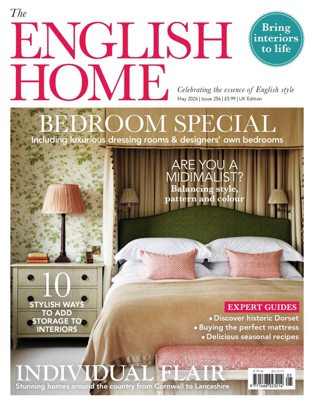 The English Home Magazine Subscription                    May 1st, 2026 Issue
