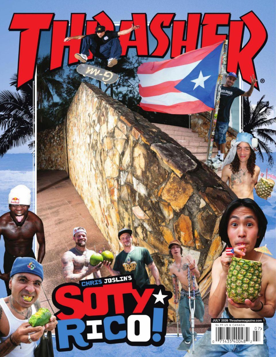 Thrasher Magazine Cover
