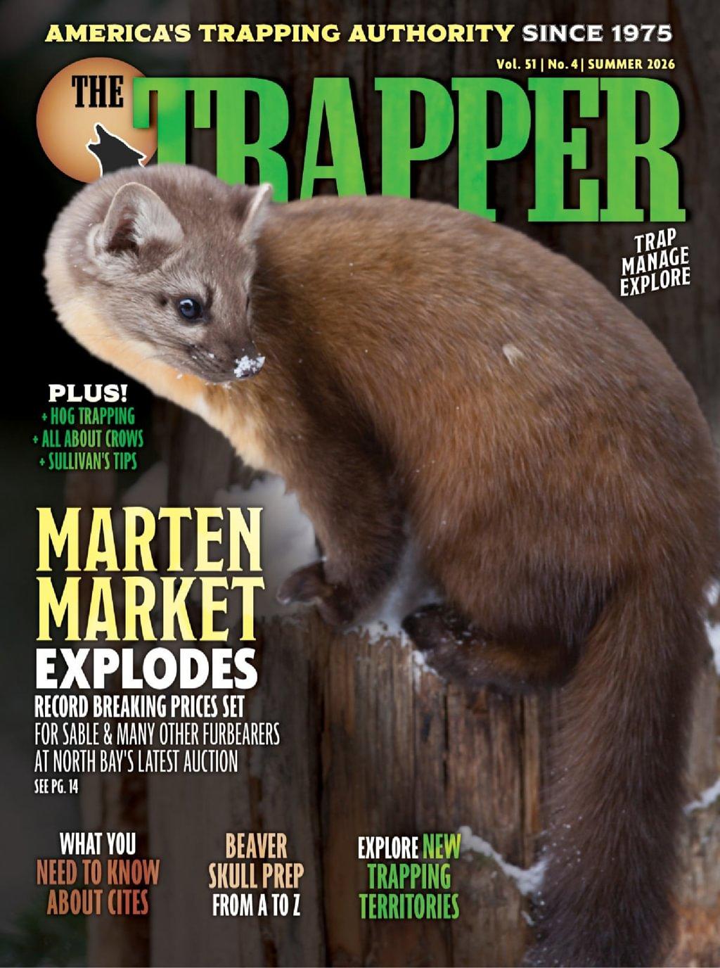 Trapper & Predator Caller Magazine Subscription                    June 2nd, 2026 Issue