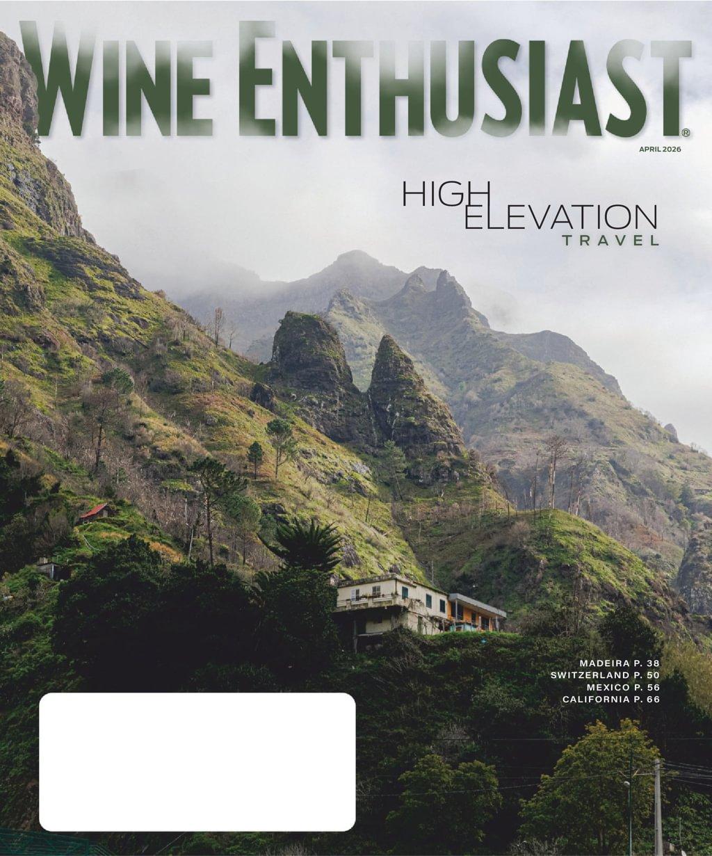 Wine Enthusiast Magazine Subscription                    April 1st, 2026 Issue