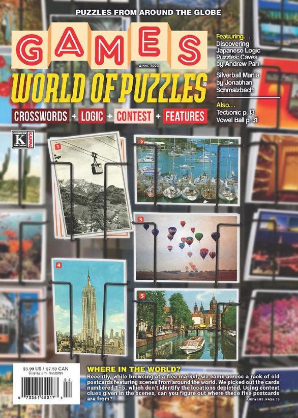Games In Magazines Games World of Puzzles Magazine | TopMags