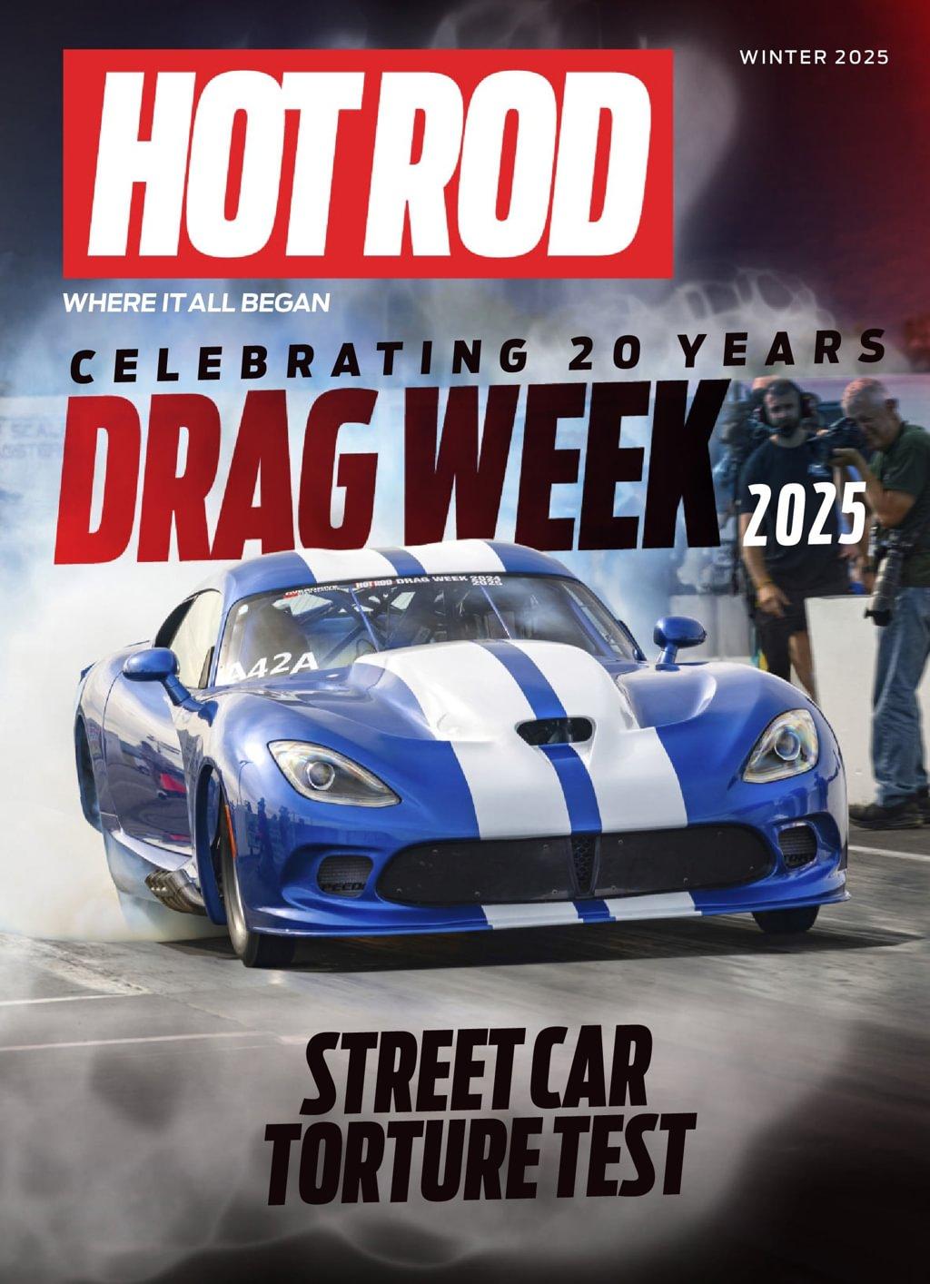 Hot Rod Magazine Subscription                    November 20th, 2025 Issue