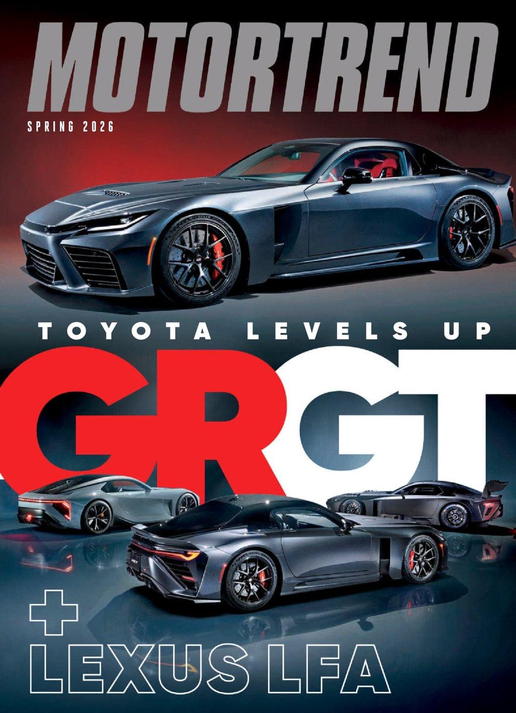 Motor Trend Magazine March 19th, 2026 Issue Cover