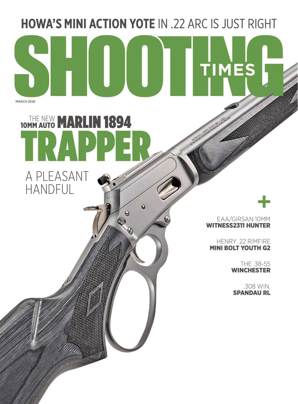 Shooting Times Magazine March 1st, 2026 Issue Cover