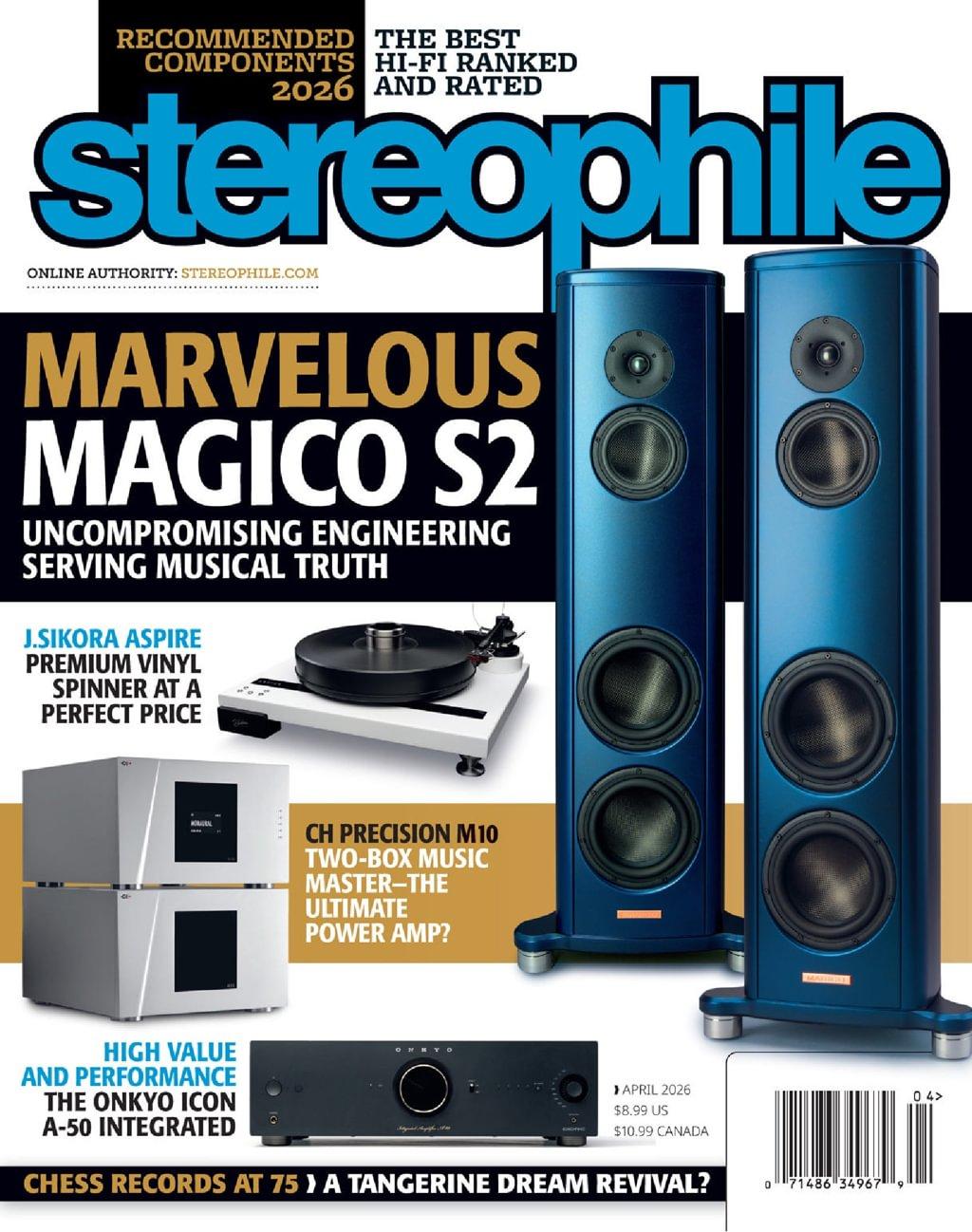 Stereophile Magazine Subscription                    March 10th, 2026 Issue