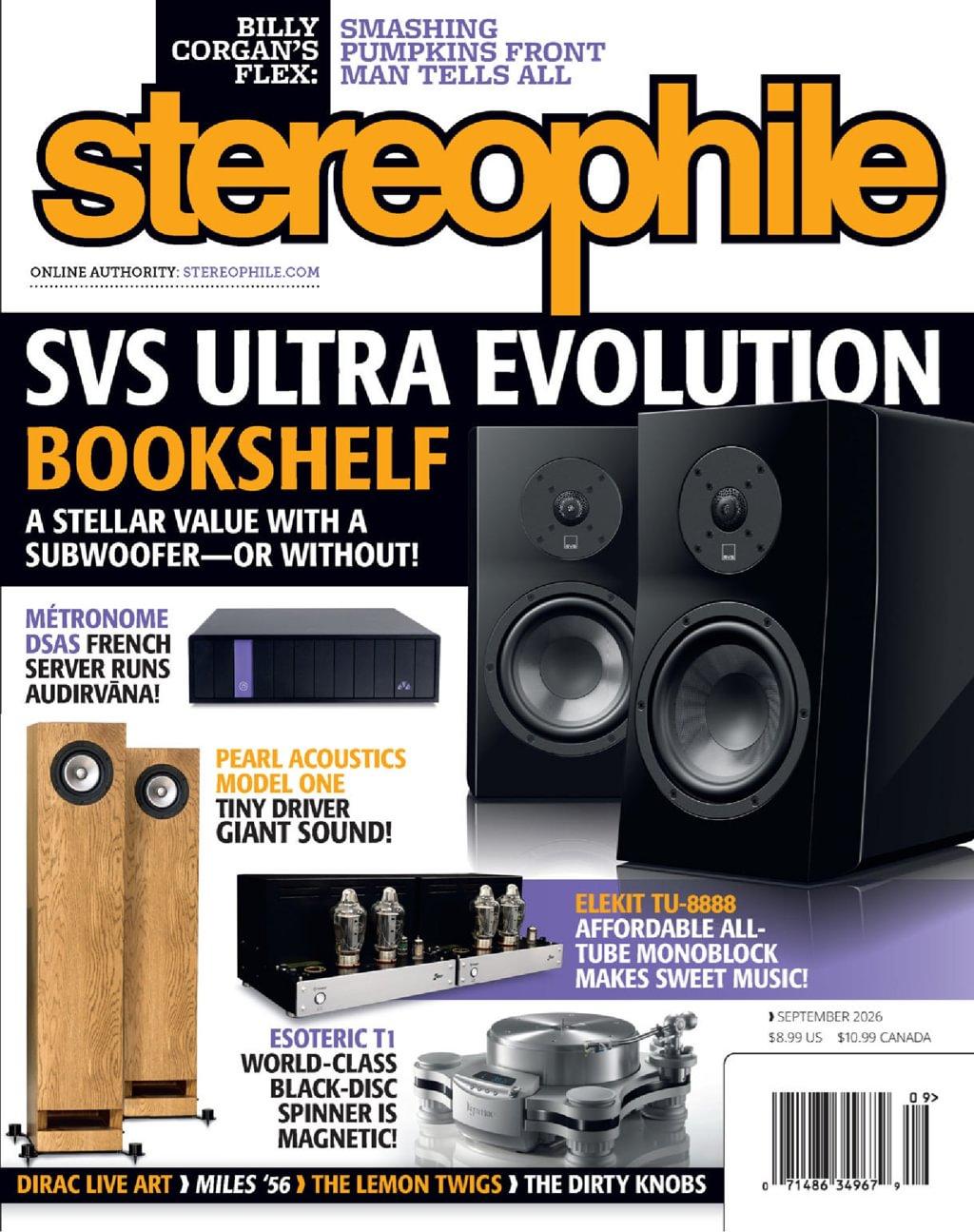 Stereophile Magazine Subscription                    September 1st, 2026 Issue