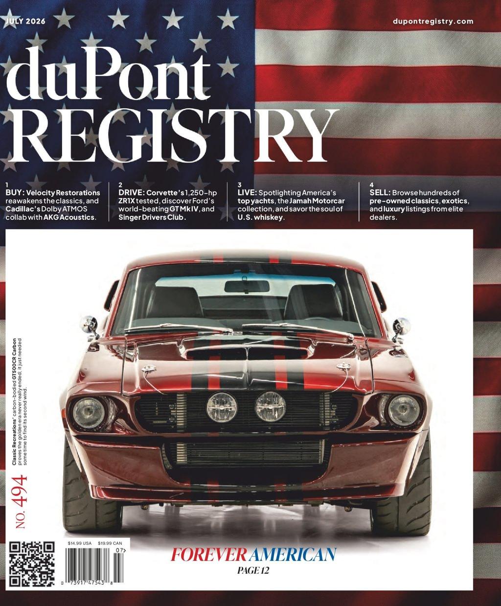 Dupont Registry Fine Automobiles Magazine Subscription                    July 1st, 2026 Issue