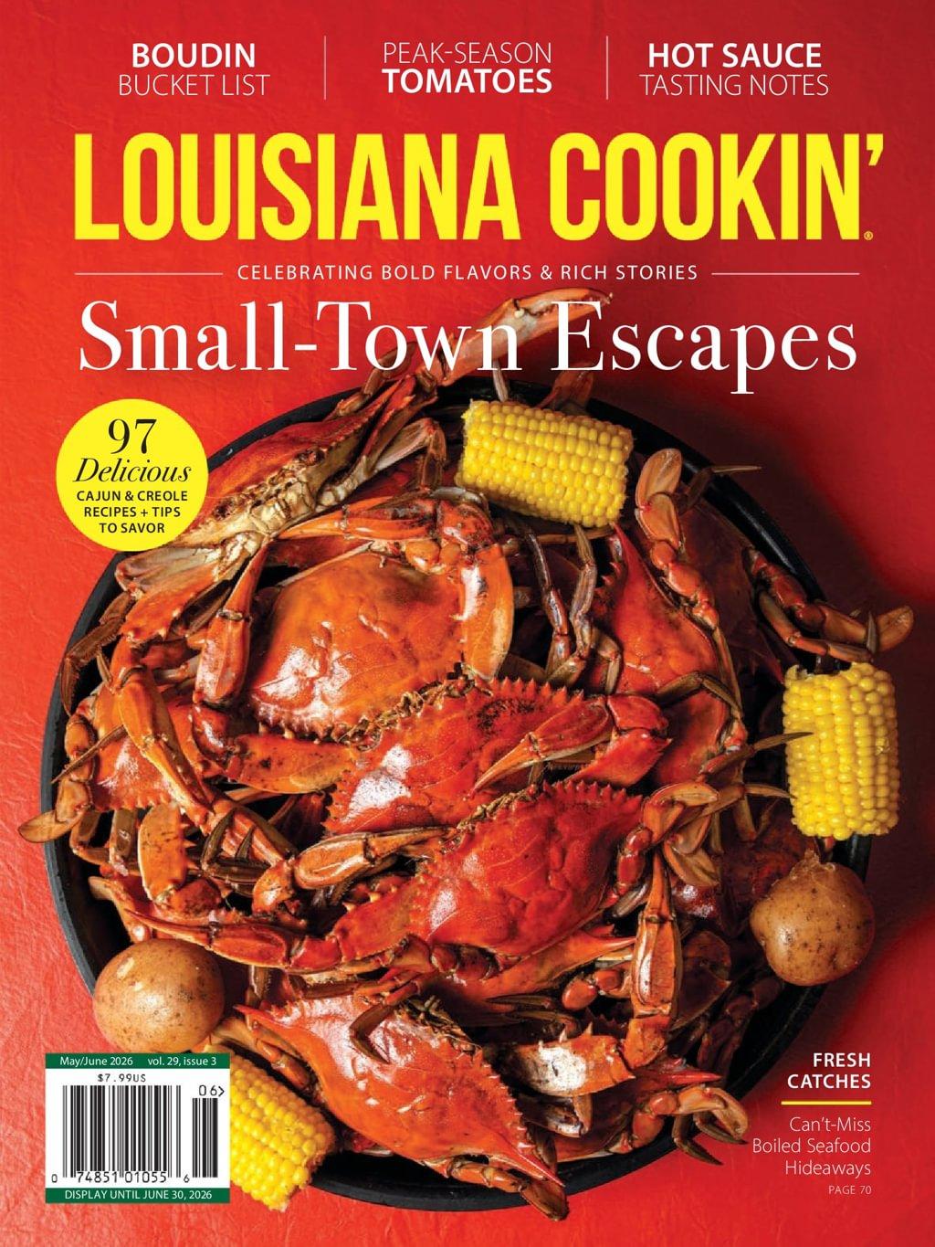 Louisiana Cookin Magazine May 1st, 2026 Issue Cover