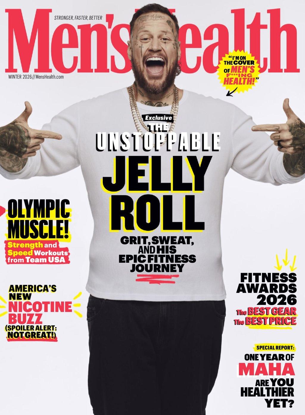 Men's Health Magazine Subscription                    January 7th, 2026 Issue