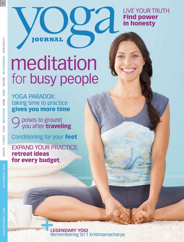 Get your digital copy of Yoga Journal US-September - October 2020 issue
