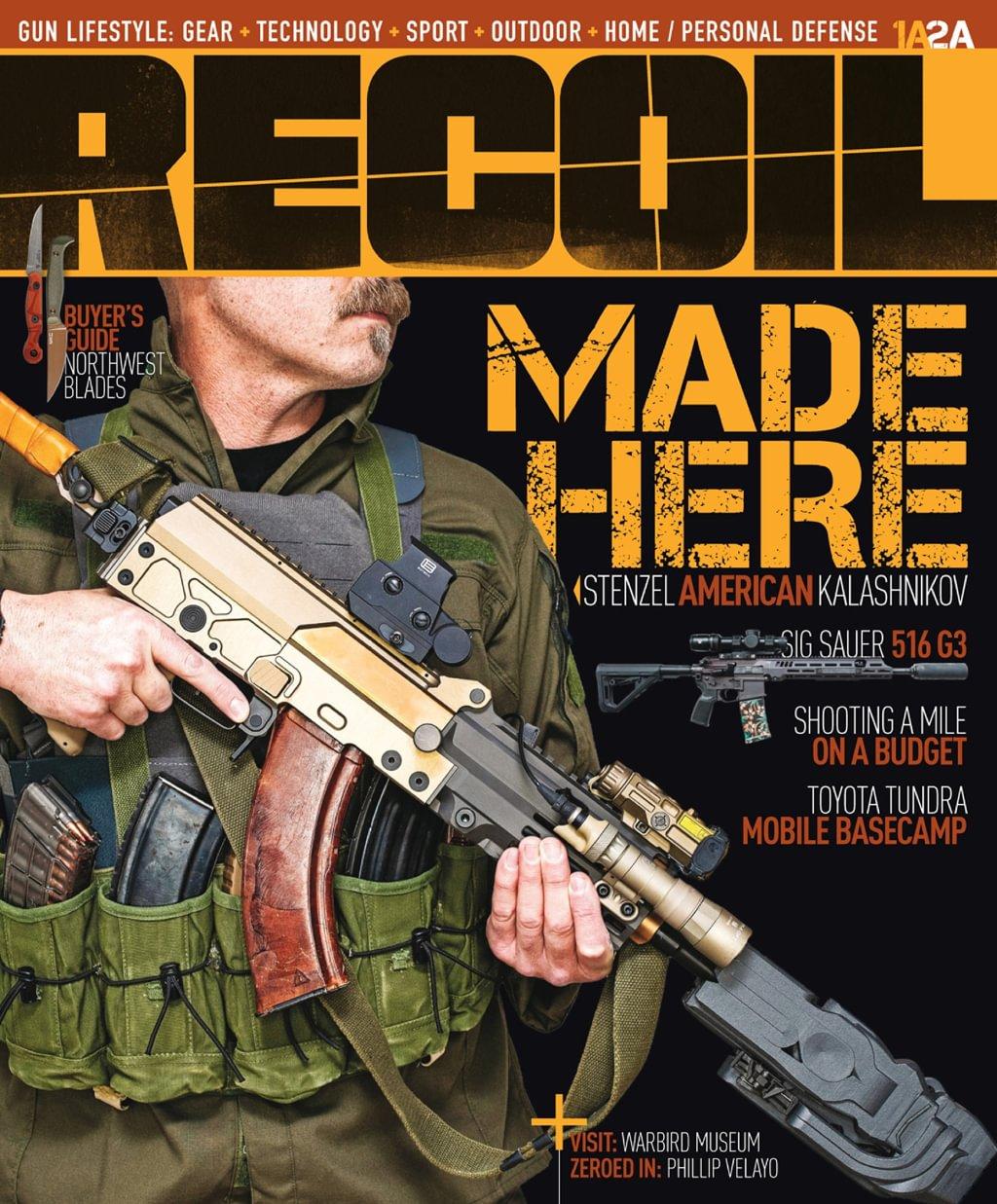 Recoil Magazine September 1st, 2026 Issue Cover