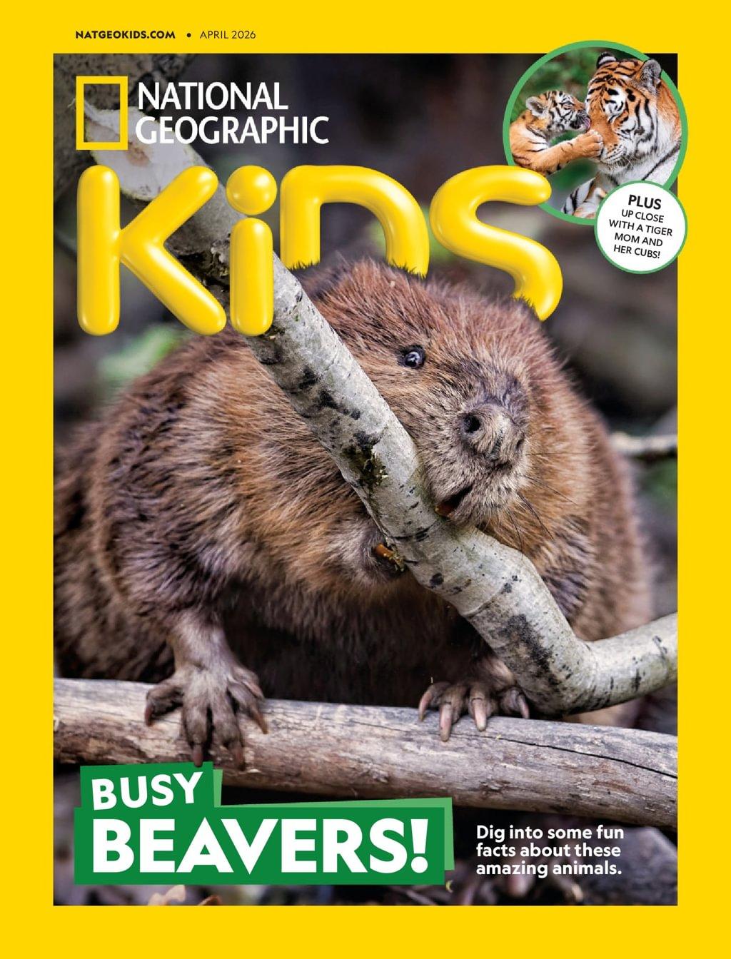National Geographic Kids Magazine March 17th, 2026 Issue Cover