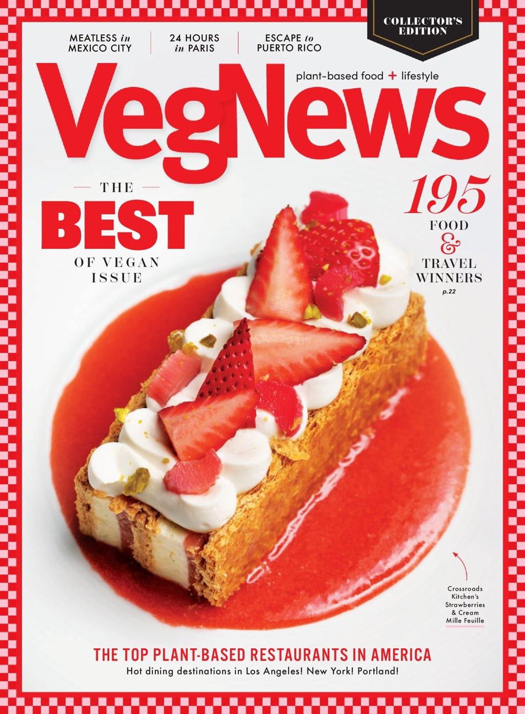 Vegnews Magazine March 23rd, 2026 Issue Cover