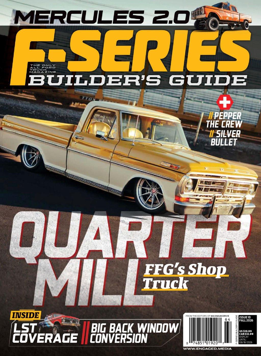 F-Series Builders Guide Magazine May 1st, 2026 Issue Cover