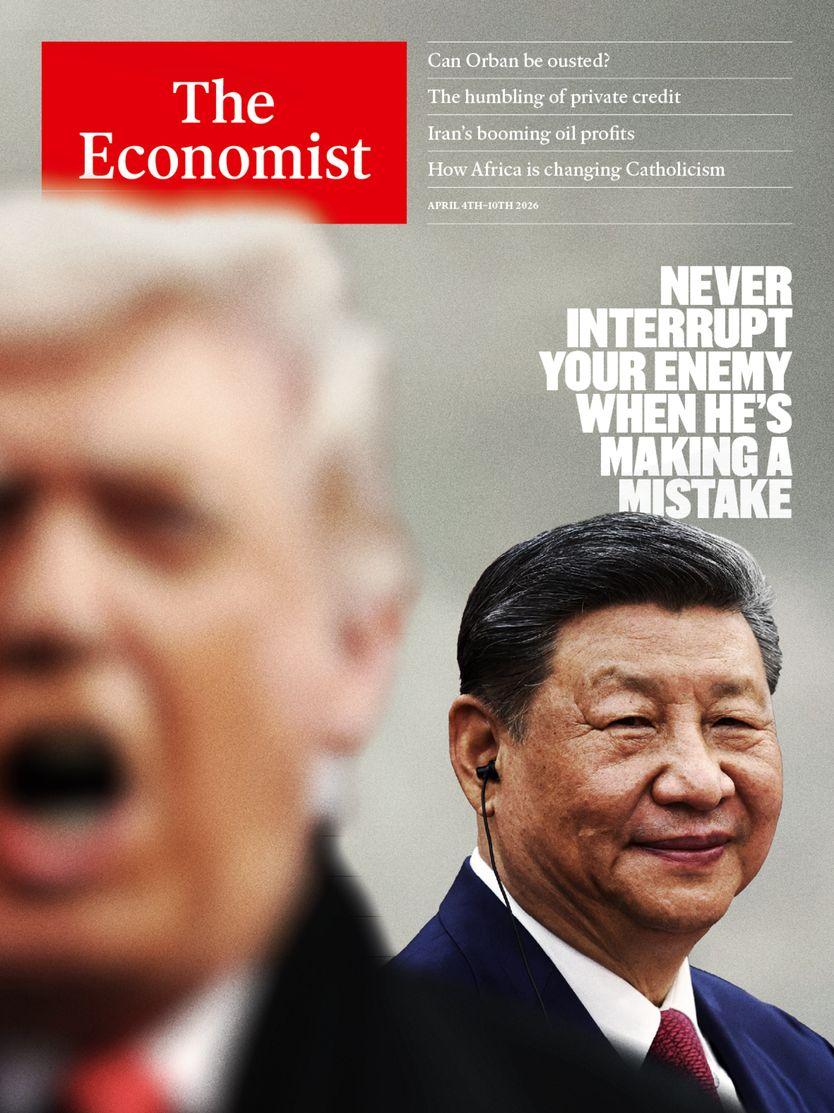 The Economist Print & Digital April 4th, 2026 Issue Cover