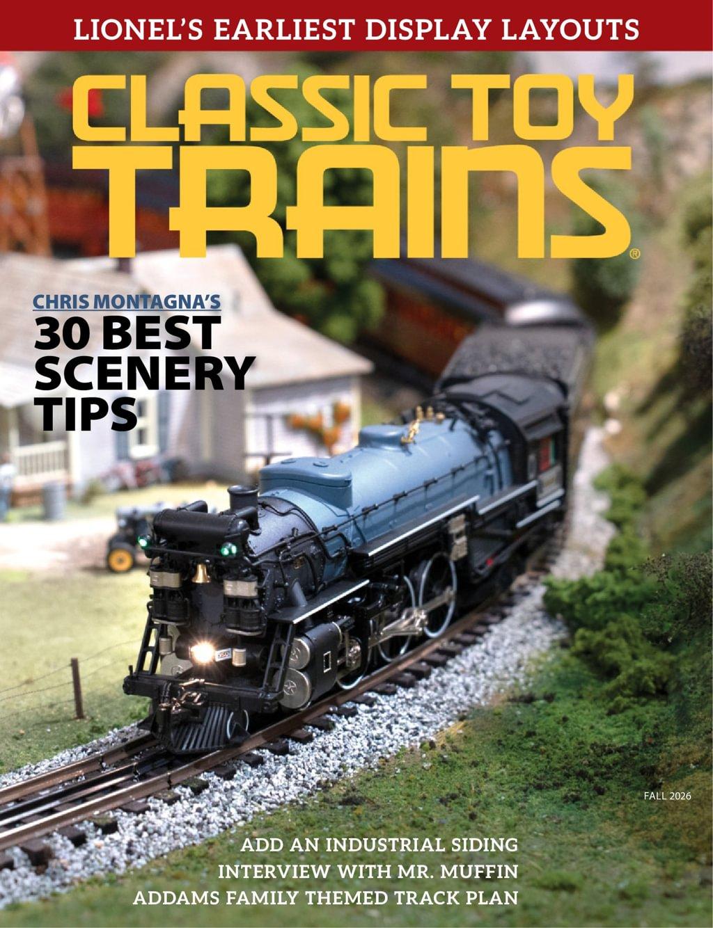 Classic Toy Trains Magazine August 1st, 2026 Issue Cover