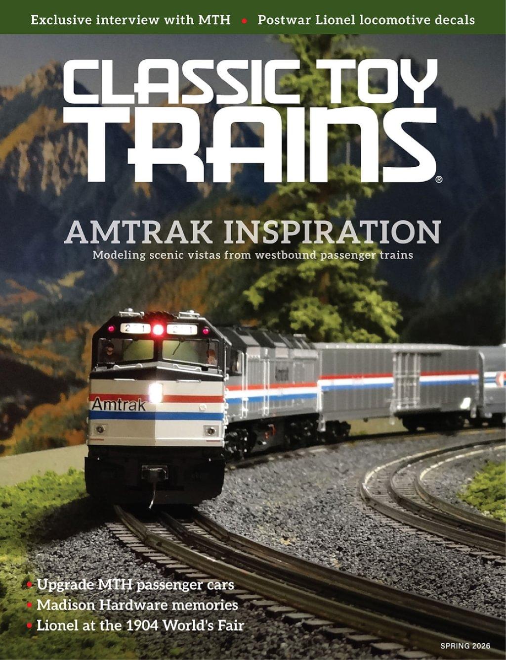 Classic Toy Trains Magazine Subscription                    February 27th, 2026 Issue