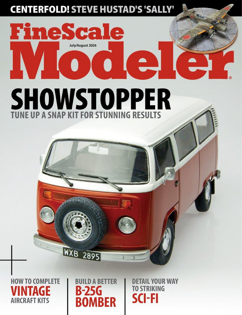 Finescale Modeler Magazine Subscription                    July 1st, 2026 Issue