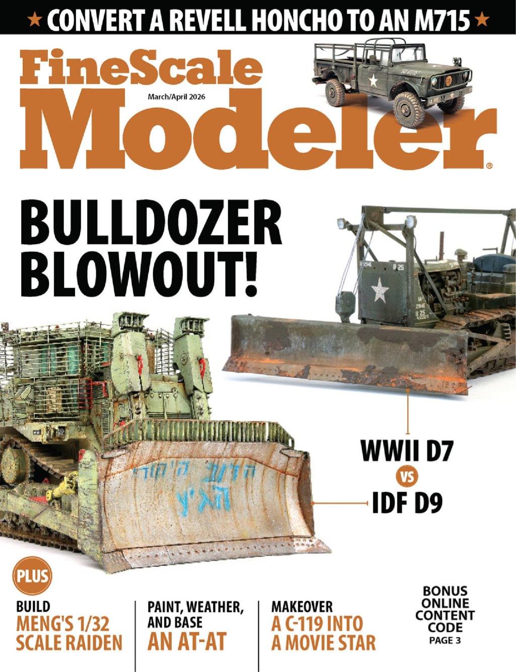Finescale Modeler Magazine Subscription                    March 1st, 2026 Issue
