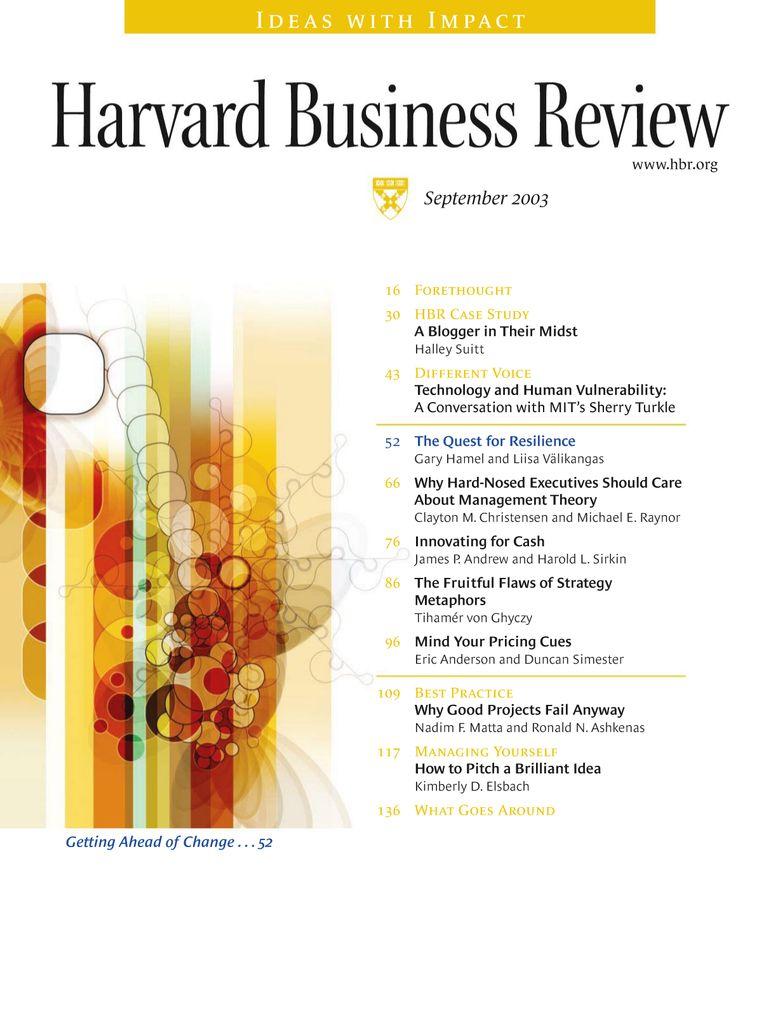 Harvard Business Review Print & Digital