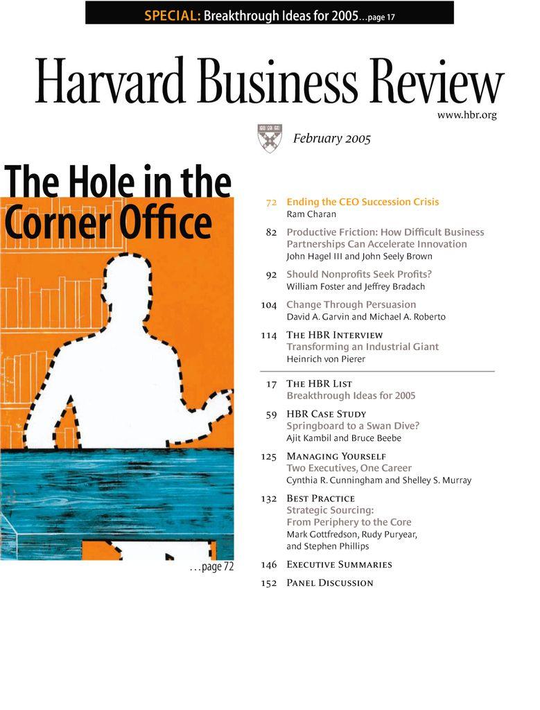 Harvard Business Review Print & Digital