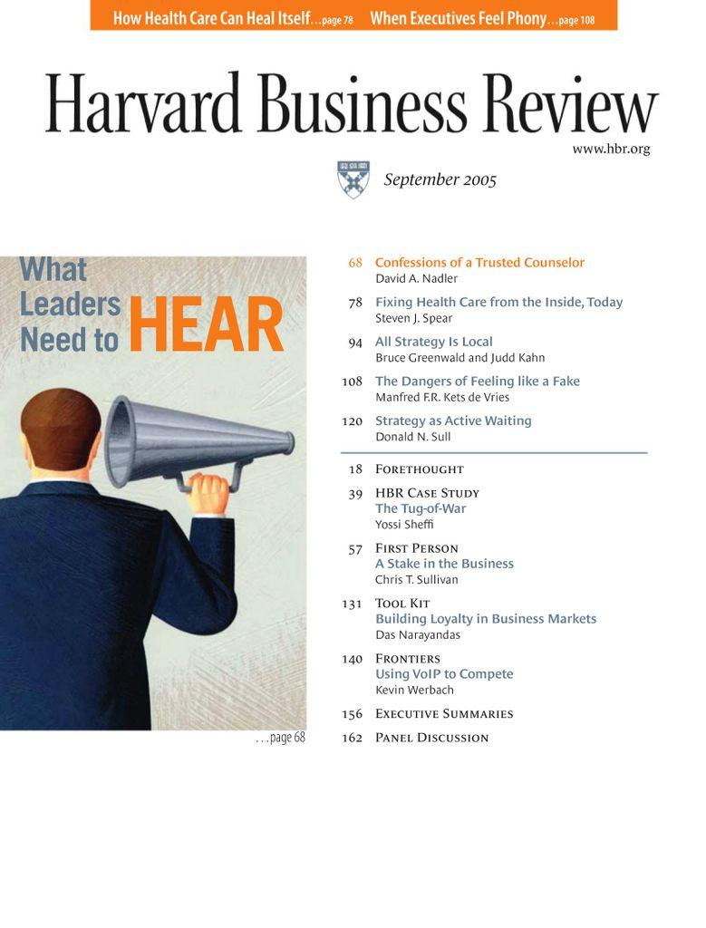 Harvard Business Review Print & Digital
