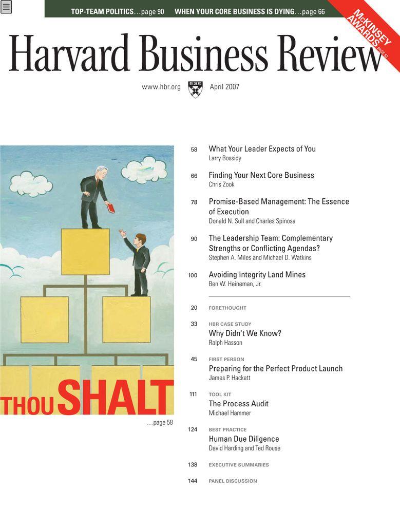 Harvard Business Review Print & Digital