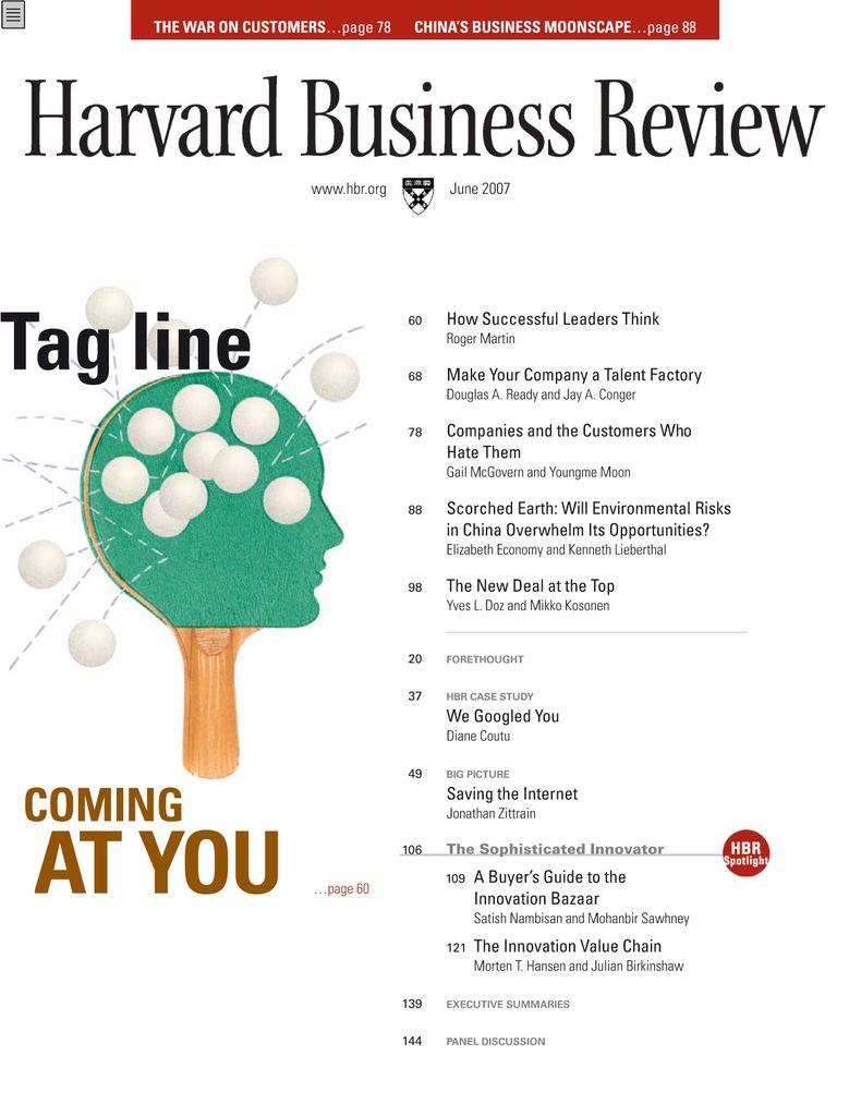Harvard Business Review Print & Digital