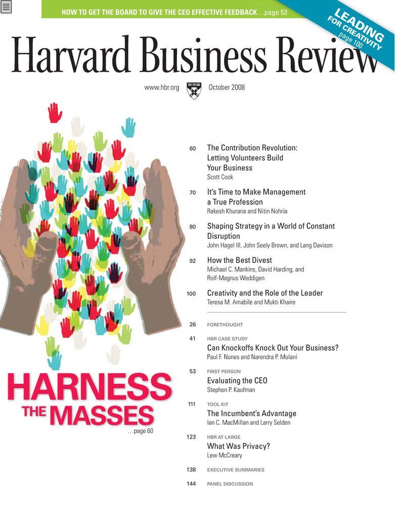 Harvard Business Review Print & Digital