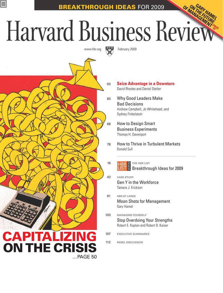 Harvard Business Review Print & Digital