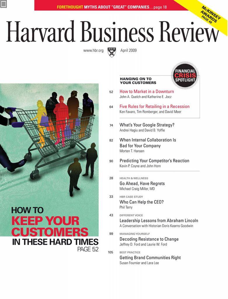 Harvard Business Review Print & Digital
