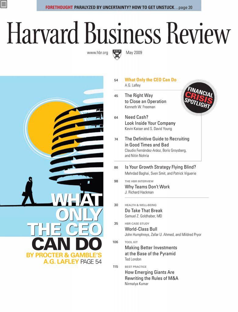 Harvard Business Review Print & Digital