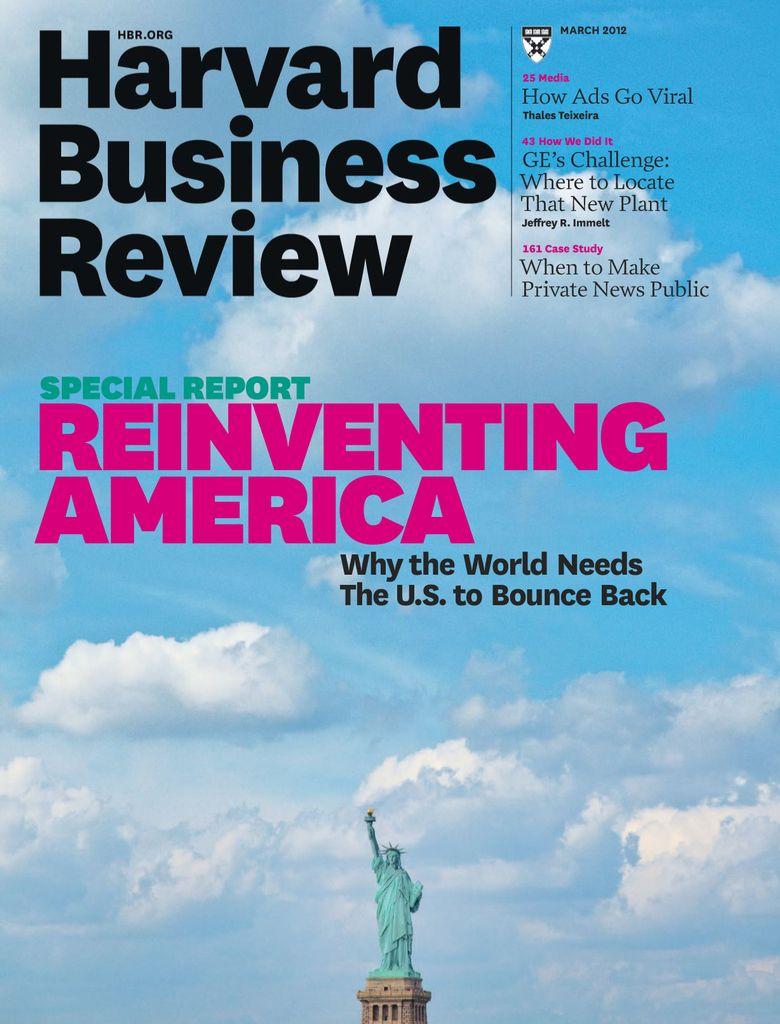 Harvard Business Review Print & Digital