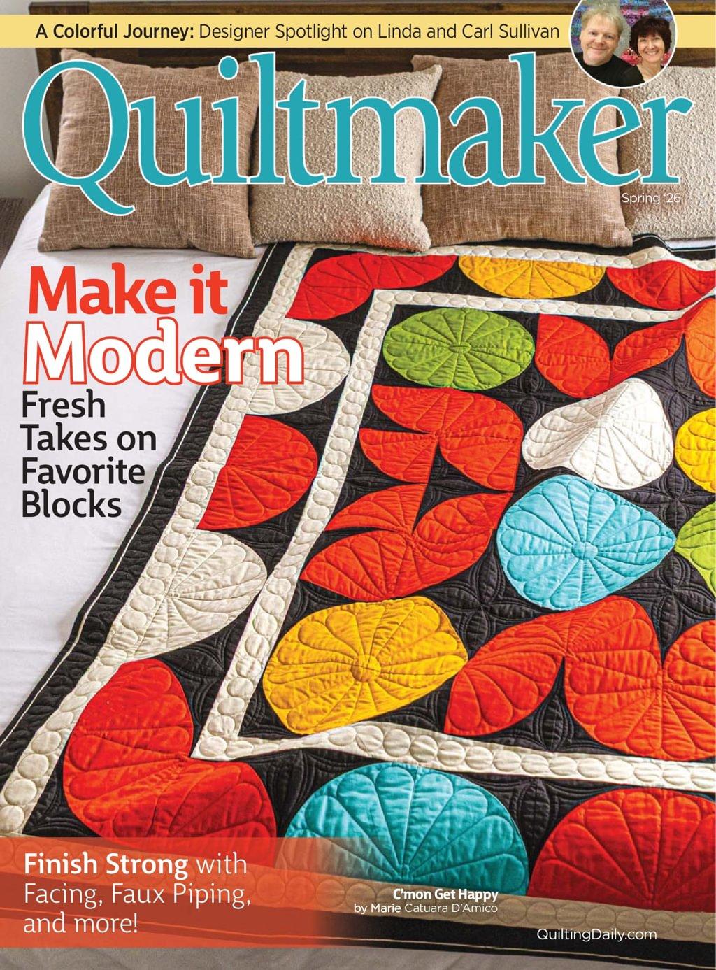 Quiltmaker Magazine Subscription                    February 27th, 2026 Issue