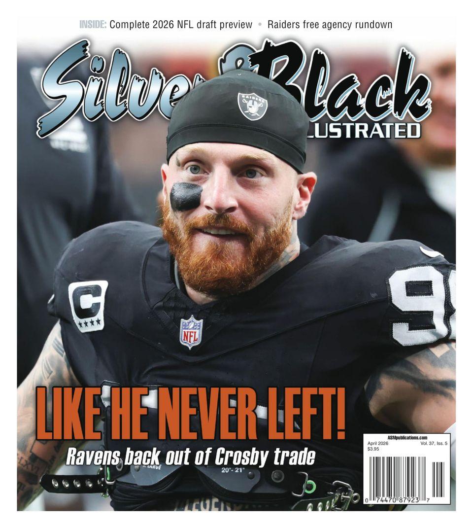 Silver & Black Illustrated Magazine Cover