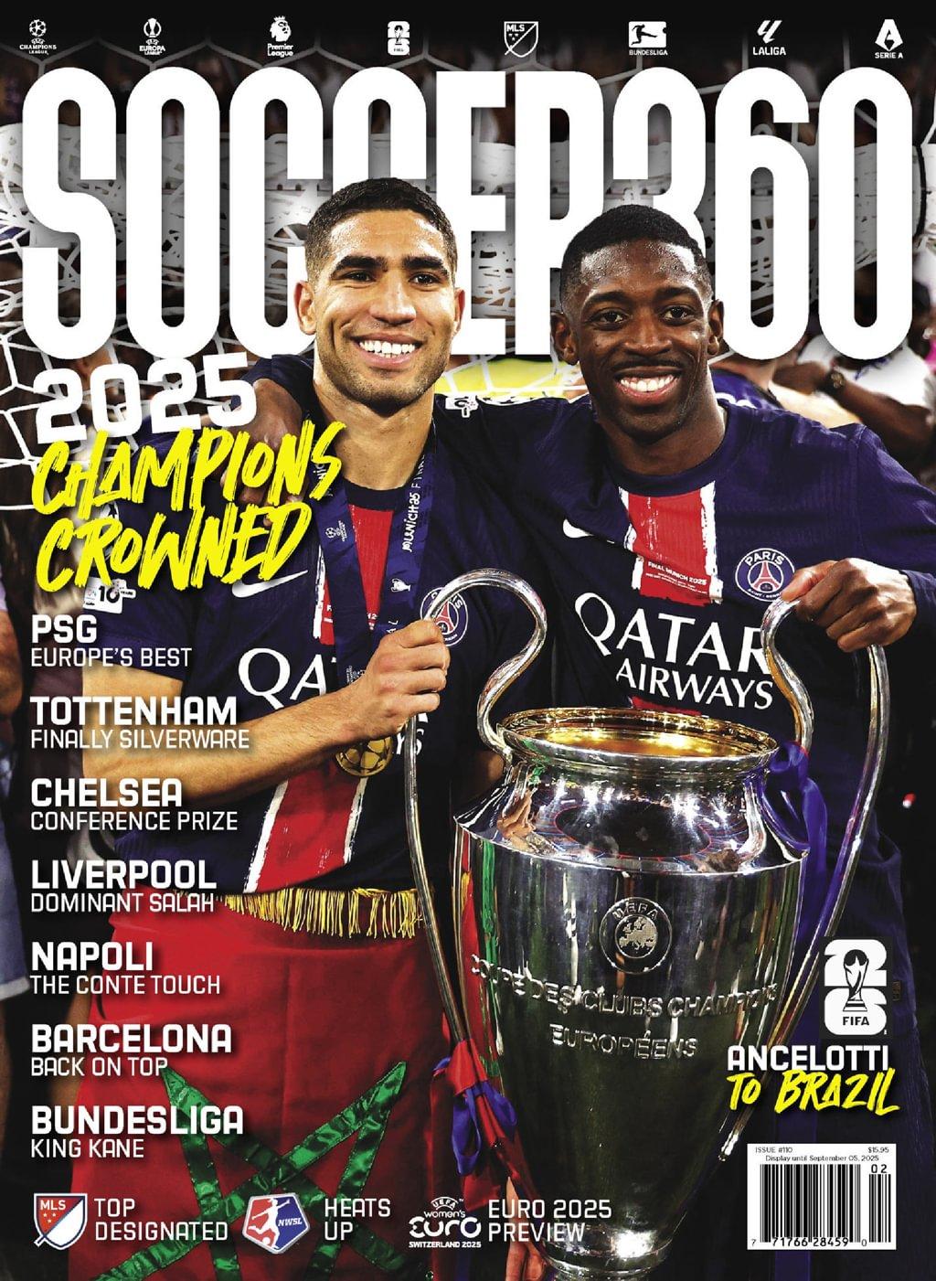 Soccer 360 Magazine June 11th, 2025 Issue Cover