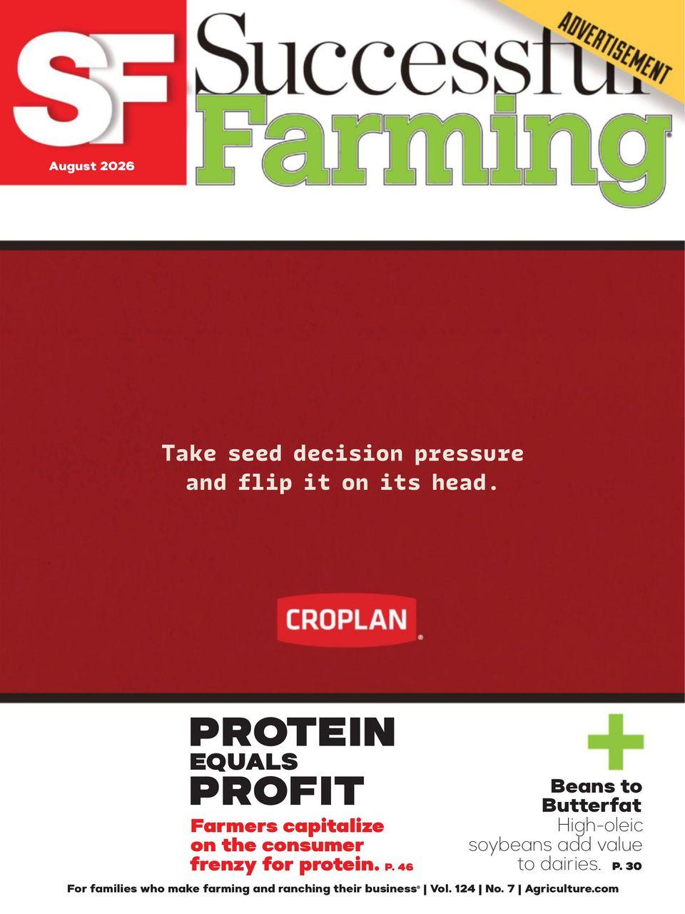 Successful Farming Magazine Cover