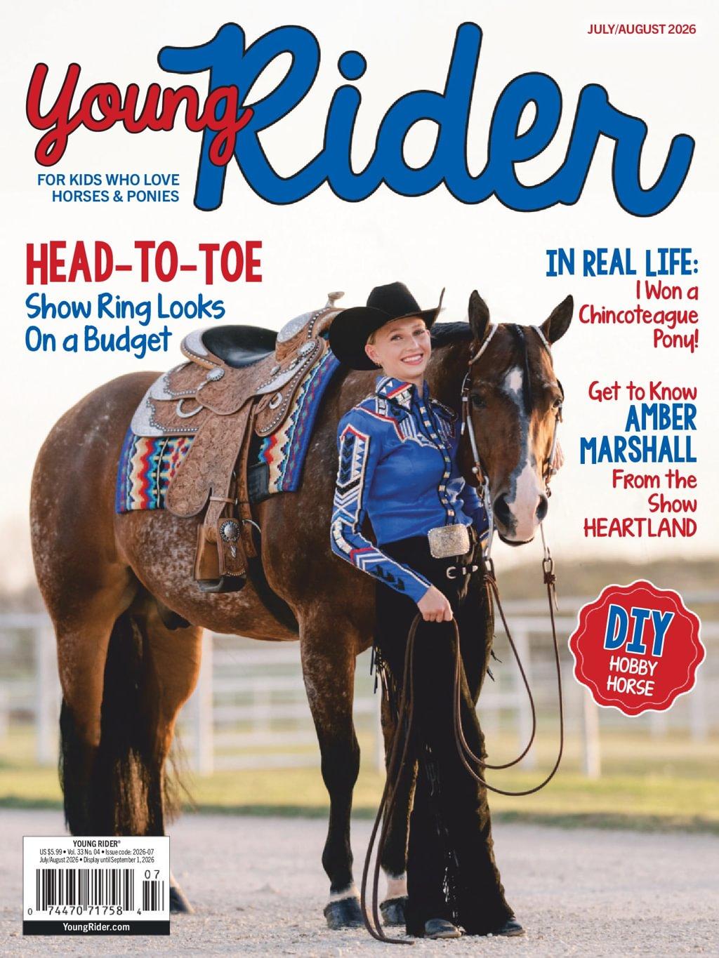 Young Rider Magazine Subscription                    July 1st, 2026 Issue