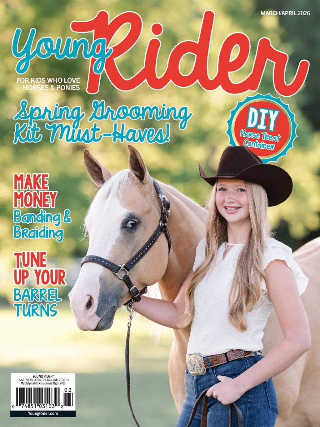Young Rider Magazine Subscription                    March 3rd, 2026 Issue