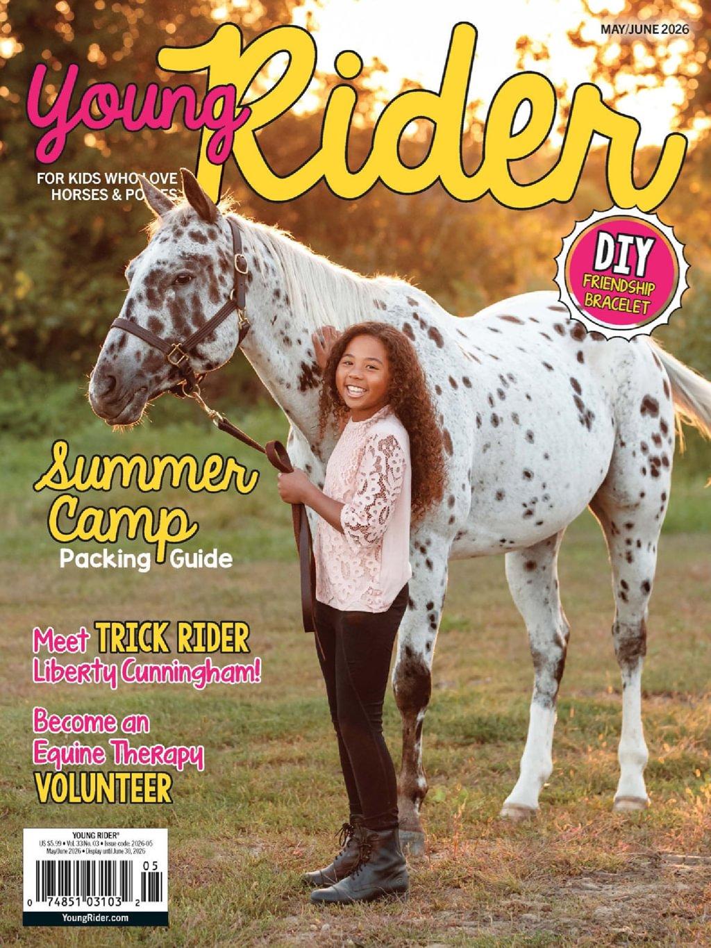 Young Rider Magazine Subscription                    May 1st, 2026 Issue