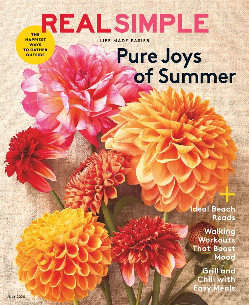 Real Simple Magazine TopMags   8276 Real Simple Cover 2020 July 1 Issue 