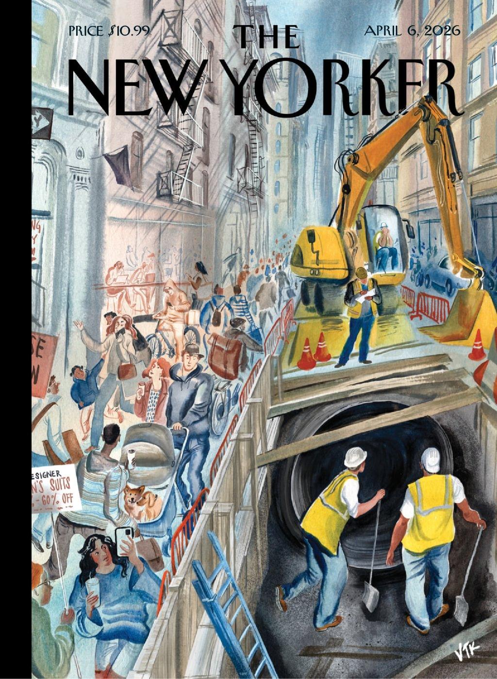 The New Yorker Magazine Subscription                    April 6th, 2026 Issue