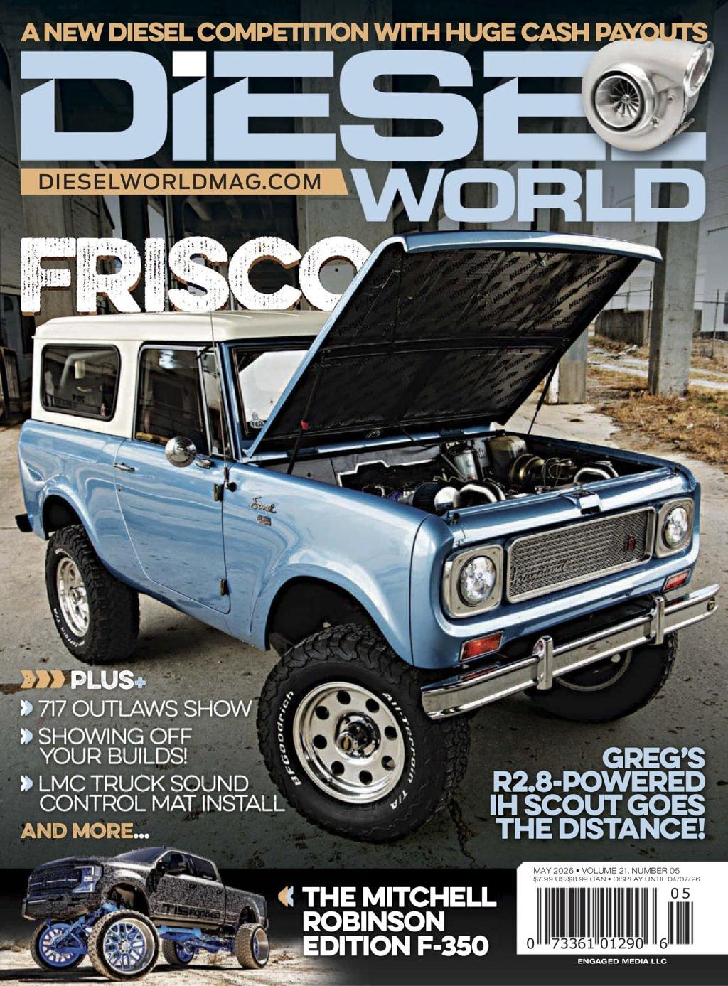 Diesel World Magazine May 1st, 2026 Issue Cover