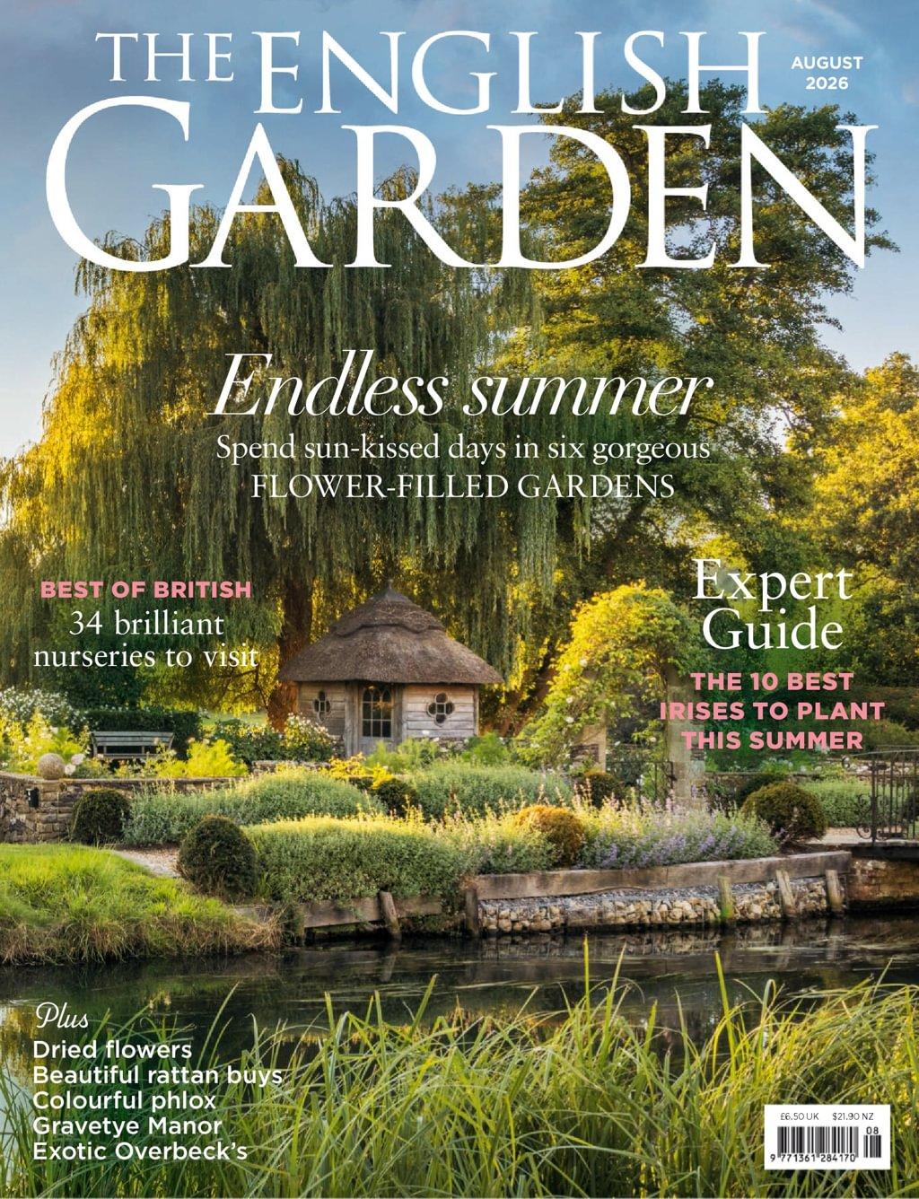 The English Garden Magazine August 1st, 2026 Issue Cover