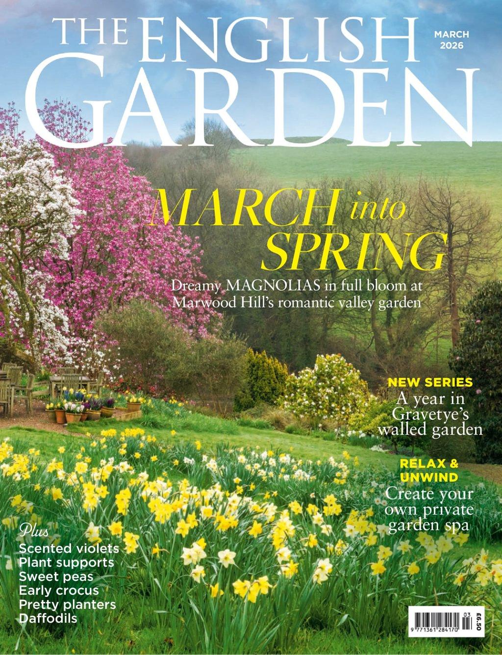 The English Garden Magazine March 1st, 2026 Issue Cover