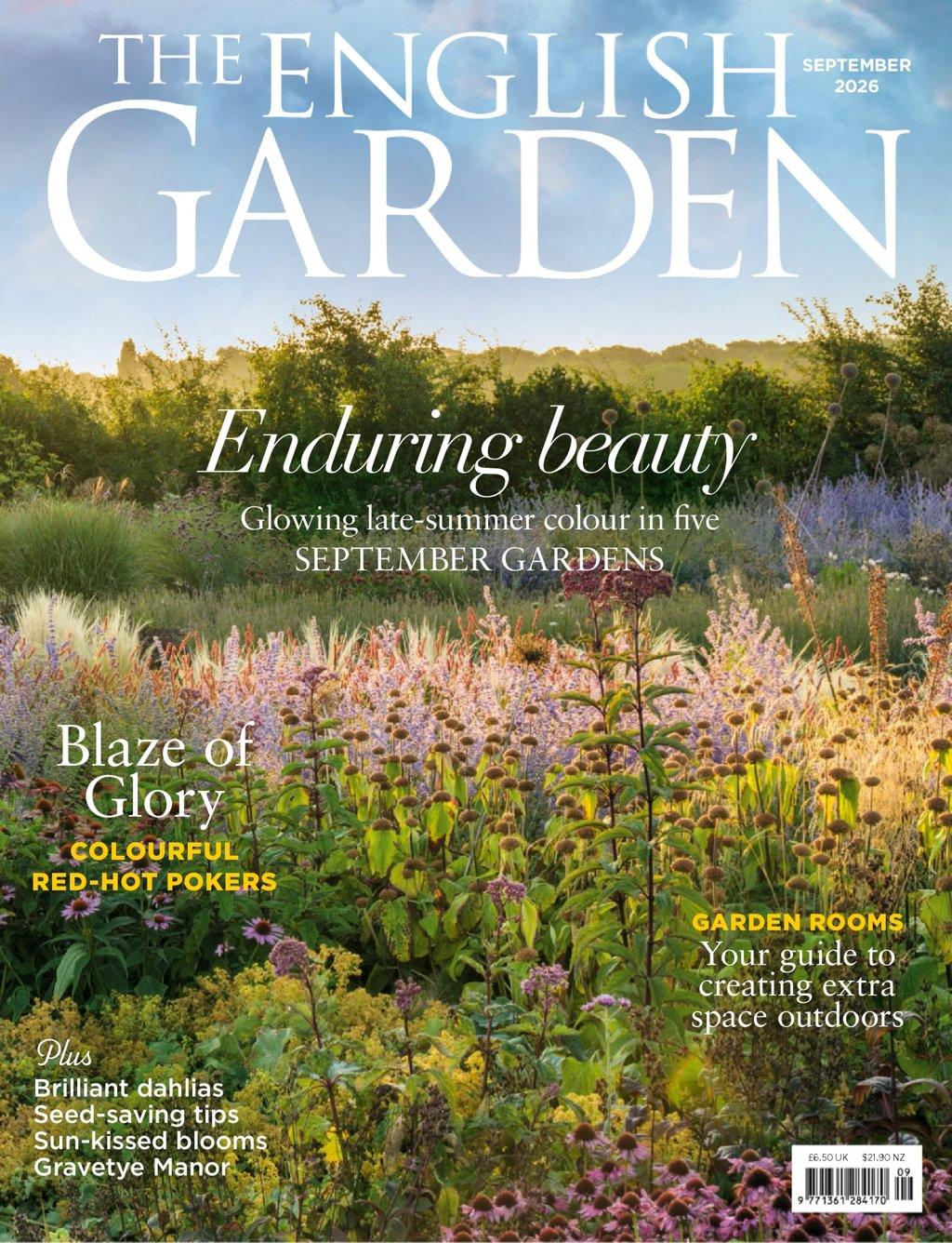 The English Garden Magazine Subscription                    September 1st, 2026 Issue