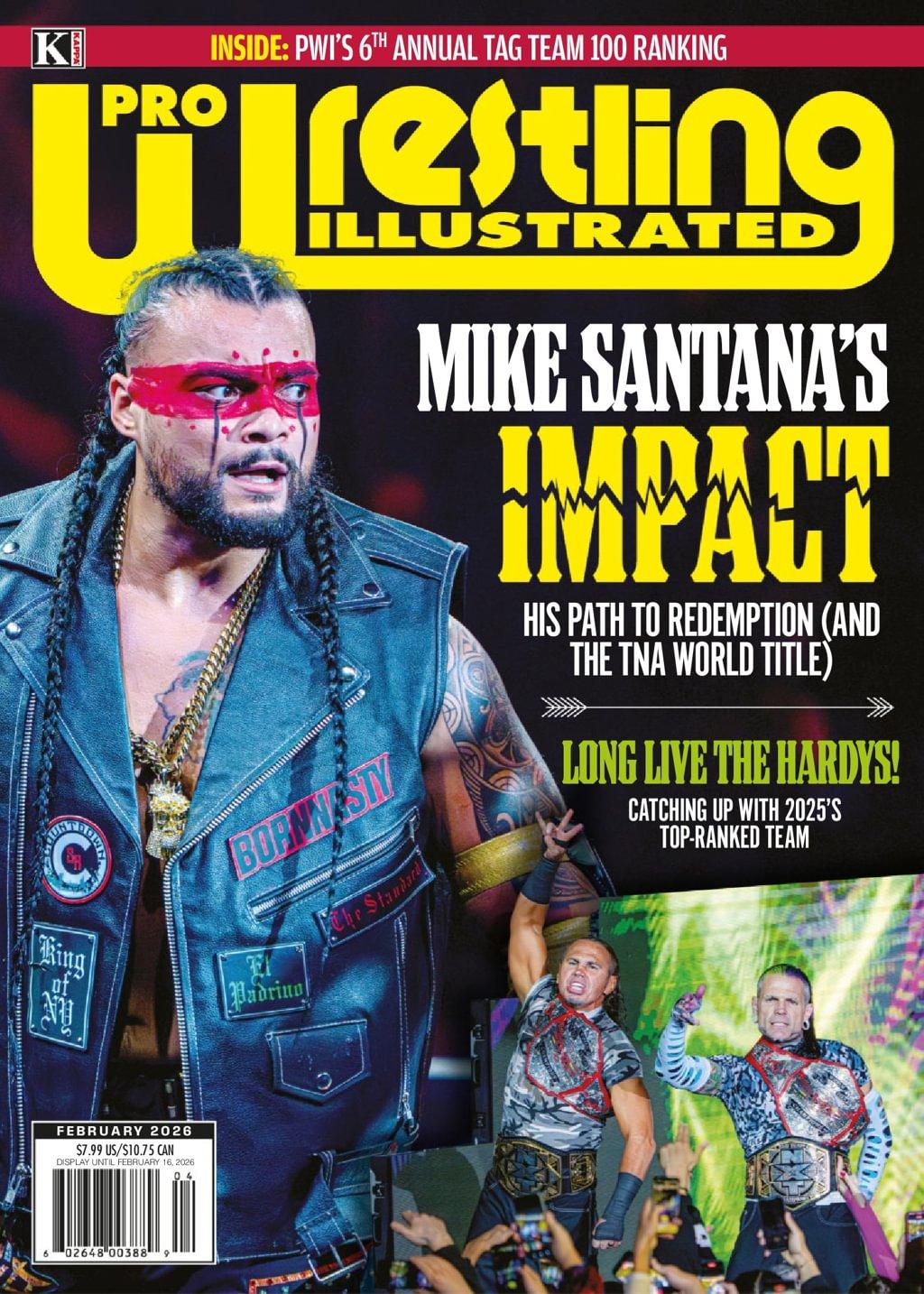 Pro Wrestling Illustrated Magazine Subscription                    February 1st, 2026 Issue