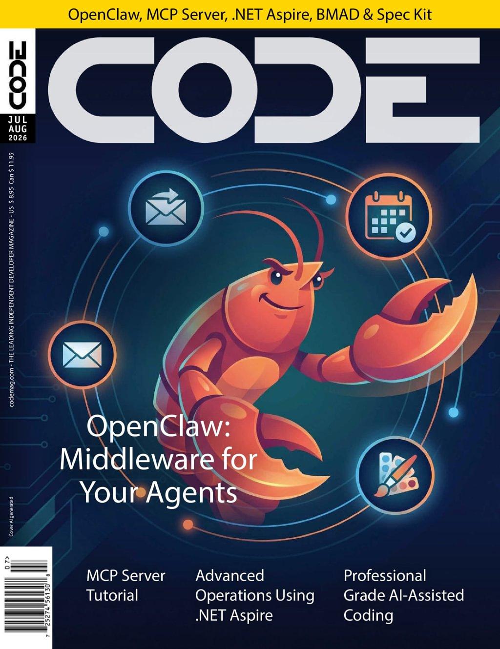 CoDe Magazine Subscription                    July 1st, 2026 Issue