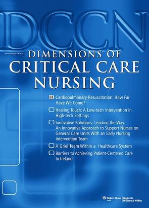 Dimensions Of Critical Care Nursing