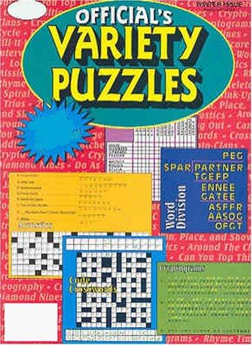 Official Variety Puzzles & Word Games Magazine Cover